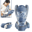 Canguru Ergonômico com Assento Hipseat até 25kg • Kangu