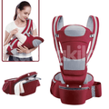 Canguru Ergonômico com Assento Hipseat até 25kg • Kangu