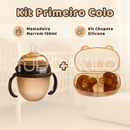 Kit Primeiro Colo • Mamadeira + Chupeta Silicone