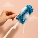 Escova de Mamadeira em Silicone • Kit 4 Peças