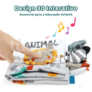Livro de Pano Sensorial Animais