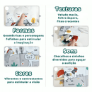 Livro de Pano Sensorial Animais