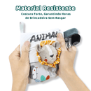 Livro de Pano Sensorial Animais