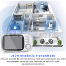 Babá Eletrônica Sem Fio Visão Noturna