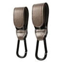 Gancho Carrinho de Bebê em Couro • 2 Unidades