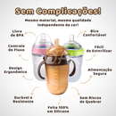 Kit Primeiro Colo • Mamadeira + Chupeta Silicone