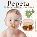 Kit Primeiro Colo • Mamadeira + Chupeta Silicone