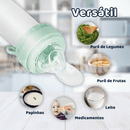 Kit Colher Dosadora e Porta-frutinha de Silicone • Pappatuti