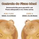 Mamadeira 100% Silicone • Livre de BPA