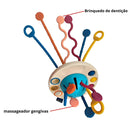 Brinquedo Sensorial para Dentição Polvinho