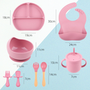 Kit Papinha Silicone 8 Peças
